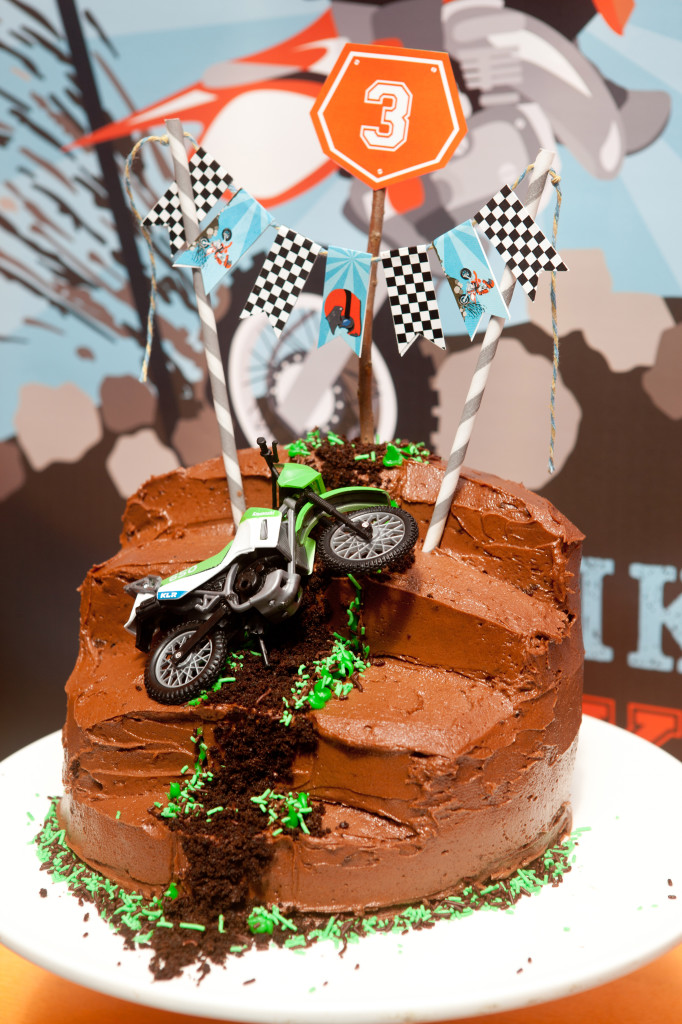 Biker Party Cake