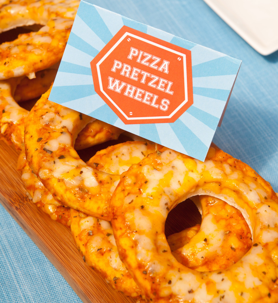 Pizza Pretzel Wheels